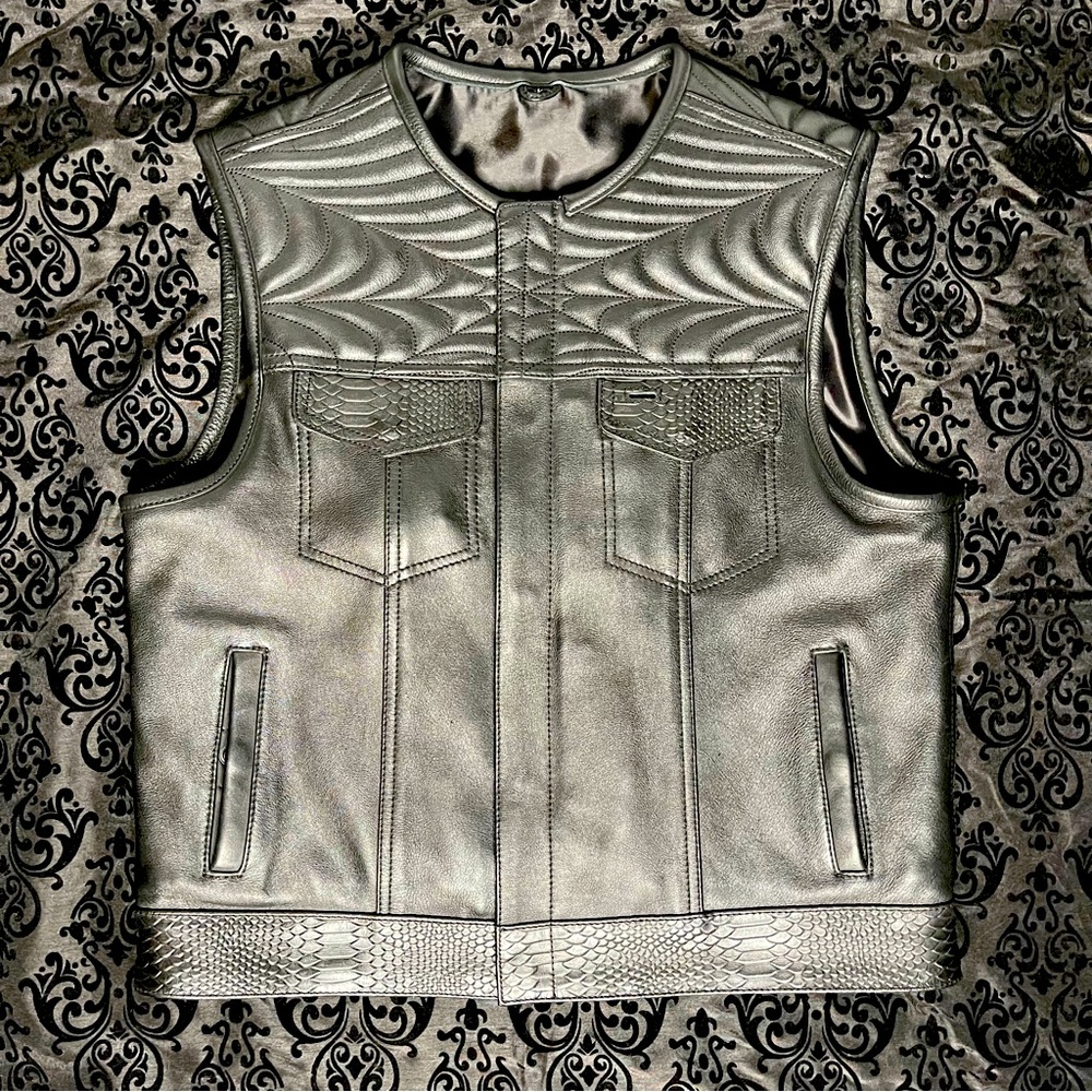 First Manufacturing Company custom motorcycle vest